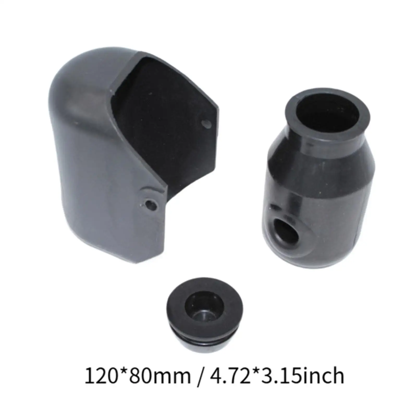 Durable Oil Tank Shield for Manual Forklift with Rubber Attachment