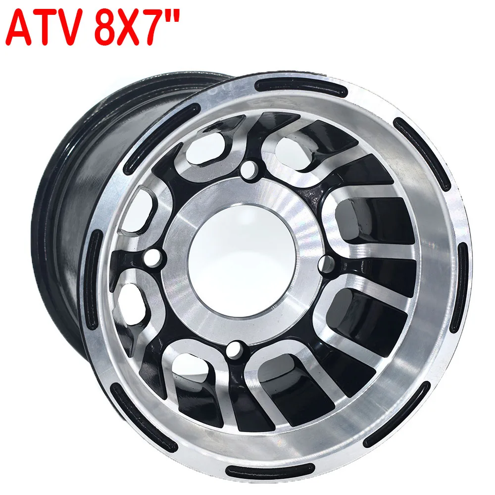 

ATV 8inch Rear Wheel Aluminum Alloy Rims 8"x 7 Quad Chinese Off-Road 4 wheel Motorcycle Motocross