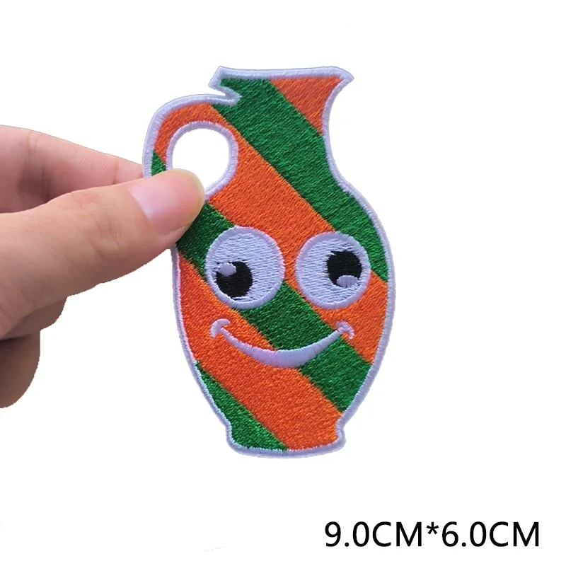 Carnival Kruikenstad Emblem Iron-On Embroidered Patch Badge