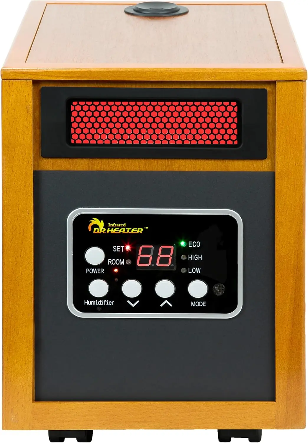 Heater Portable Space Heater with Humidifier, 1500-Watt，Newly Engineered and Designed with Advanced Dual Heating System