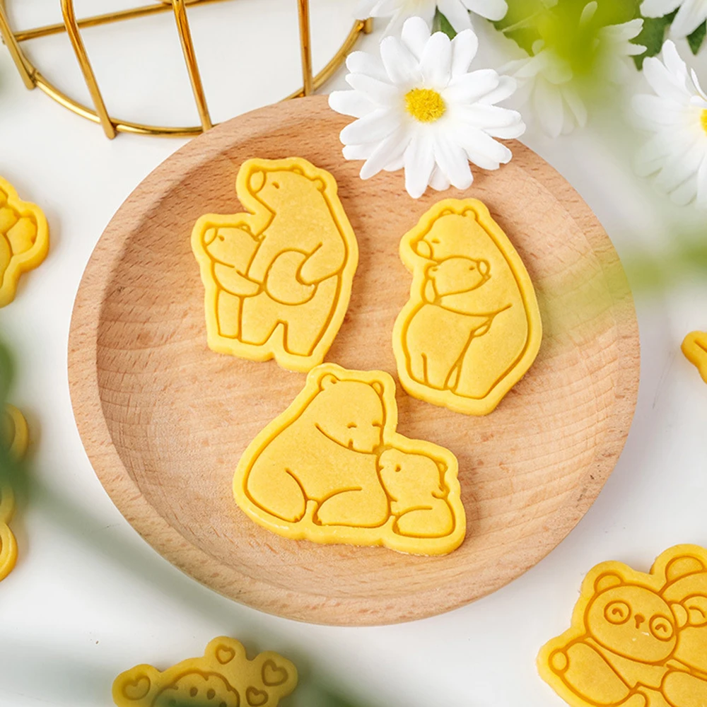 Cookie cutter baking mold cookie mould cartoon animal cookie mold embossing mold candy cookie DIY baking tool