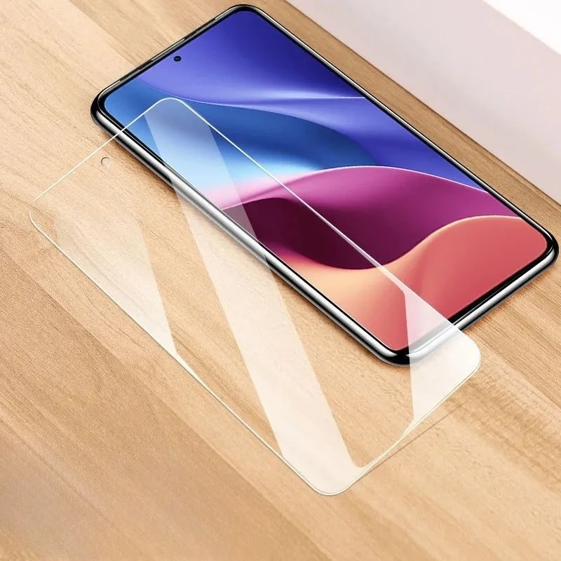 Clear Tempered Glass Protective Screen Protector with Matte Anti-Blue Full Cover Film