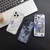 Spigen Circuit Board Magnetic Phone Case For iPhone 16 15 14 13 12 11 Pro Max Plus Magesafe Cover Support Wireless Charging 3