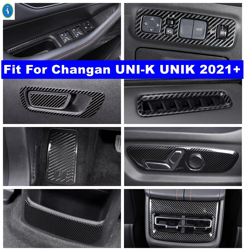 

Glove Storage Box / Gear Shift Box / Rear AC Vent Outlet Cover Trim Fit For Changan UNI-K UNIK 2021 - 2023 Interior Accessories