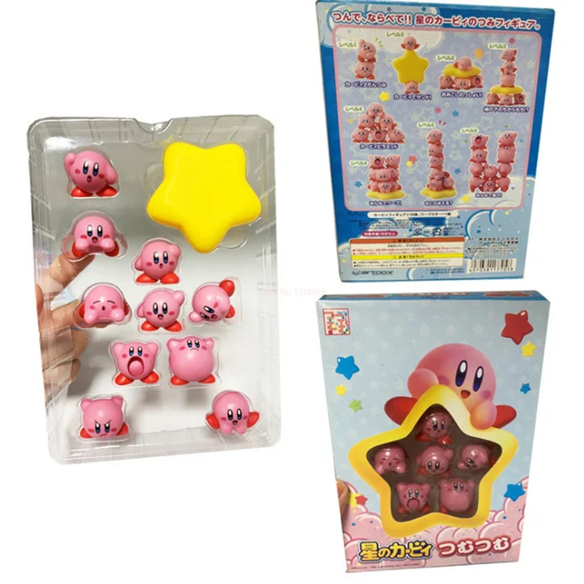 Kirby Star set da 10 mini action figure con varie facce 6