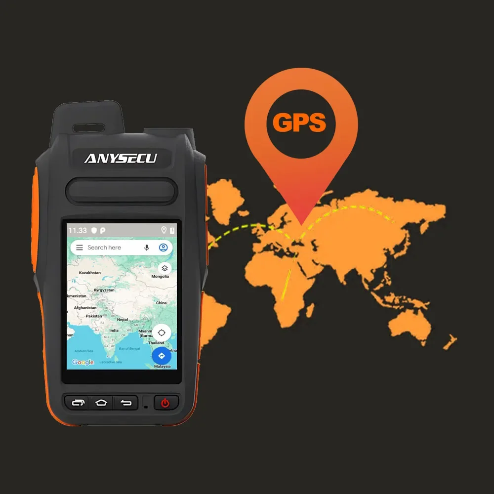 Anysecu Y18 4G Network Radio Y15 Upgrade Android 9.0 with WIFI GPS Mobile Phone Work With Zello Real-ptt walkiefleet POCstar 5