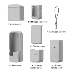 Custodia protettiva in silicone con protezione per lente