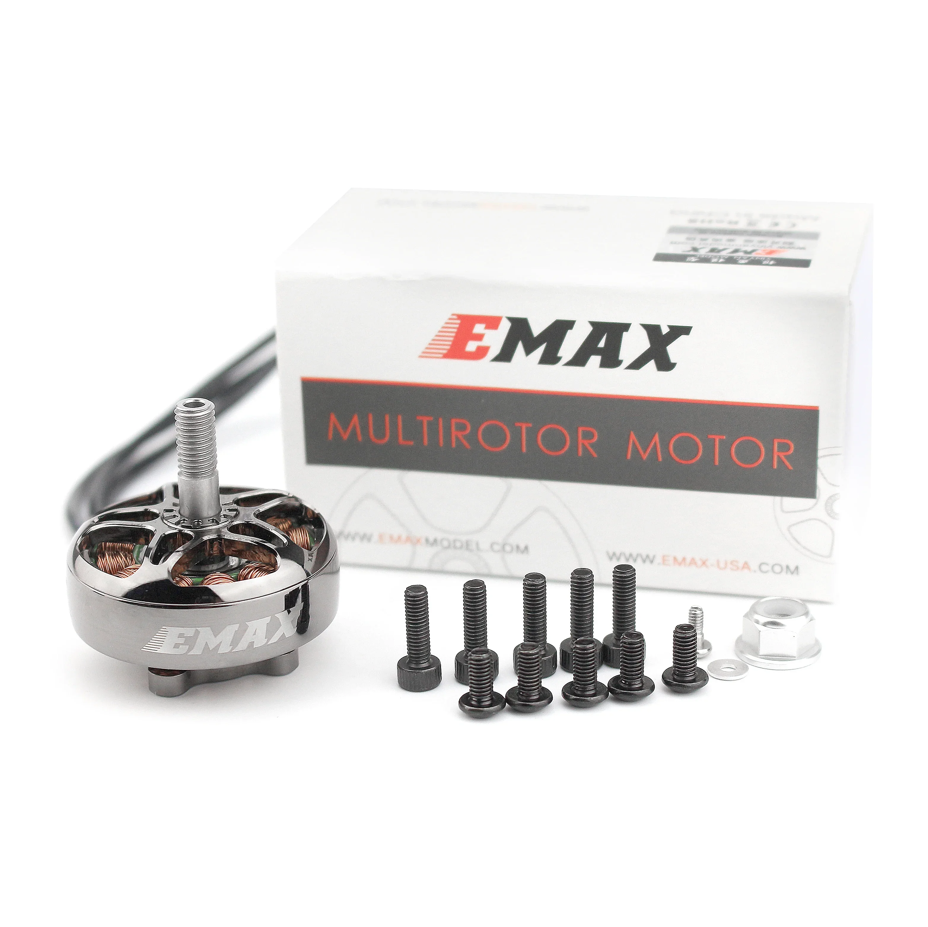 EMAX ECO II Series 2807 Motor 1/4pcs 1300KV/1500KV/1700KV Brushless Motor for RC Drone FPV Racing Parts 6 EMAX ECO II Series 2807 Motor 1/4pcs 1300KV/1500KV/1700KV Brushless Motor for RC Drone FPV Racing Parts - Image 6