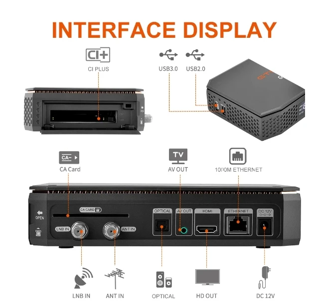 GTMEDIA GTX ޺   TV ù, 4K, 8K UHD, ȵ̵ 9, DVB-S2, T2, C, 2G + 32G,  CA  CI ÷, α Ǹ
