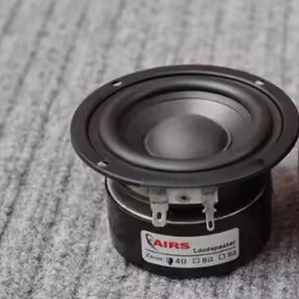 HiFi Speaker 1Pcs Subwoofer 3 Inch 4 Ohm/8 Ohm 25W-50W HiFi Speaker Woofer Audio Sound Bass Sqaure Round 78MM DIY Bluetooth Speaker