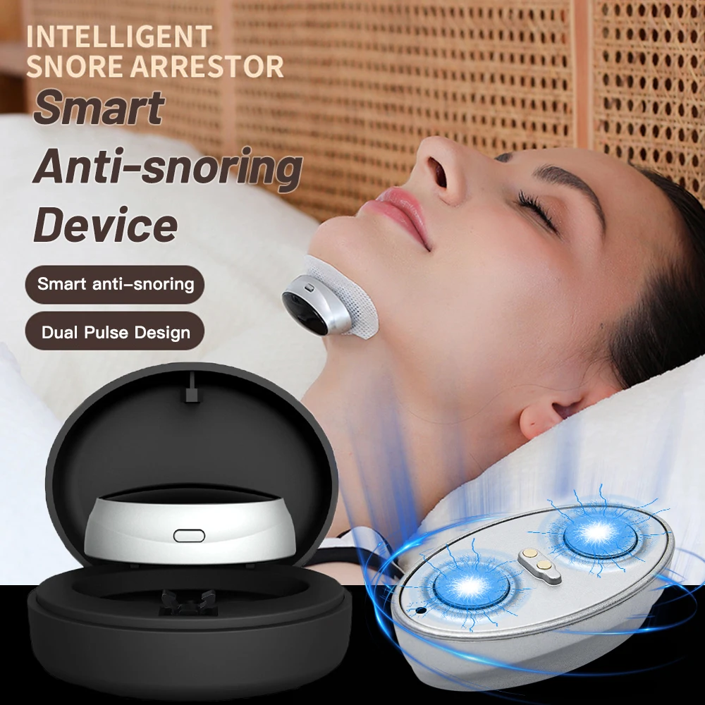5 Paia Di Dispositivi Intelligenti Anti-Russamento Magnetici Anti Russare Ems Easy Breathe Migliora Il Sonno Apnea Guard Night Device Dropshipping