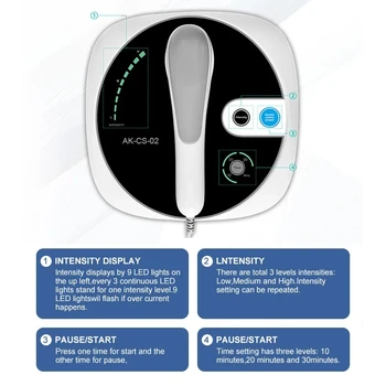 Physiotherapy Therapeutic Ultrasound Device Physical Therapy Machine Muscle Joint Pain Relief Health Care Body Massager Home Use 3