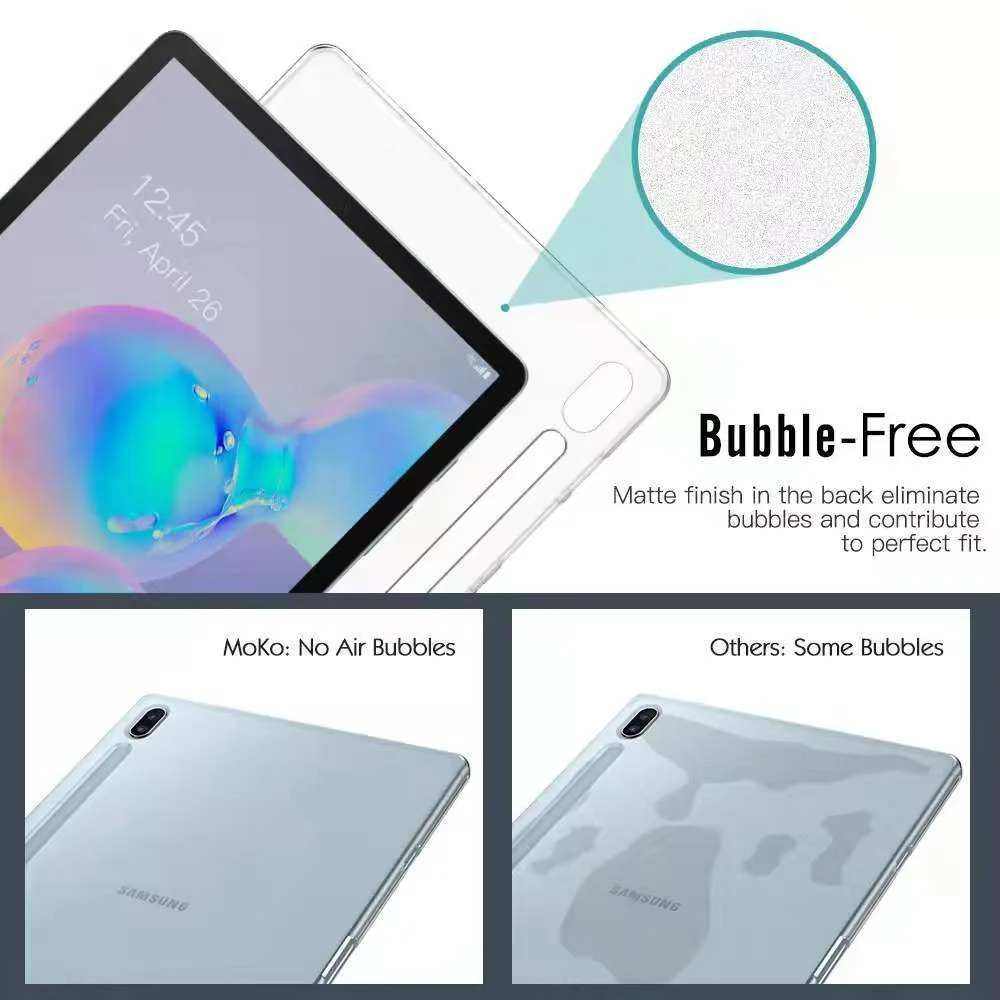 para Samsung Galaxy Tab s7 s8 Mais fe Case Sm-t870 T970 T860 P610 T736 X800 X806 Protetor de Tela Capa para Tab s6 10.4 Sm-p613 - Imagem 3