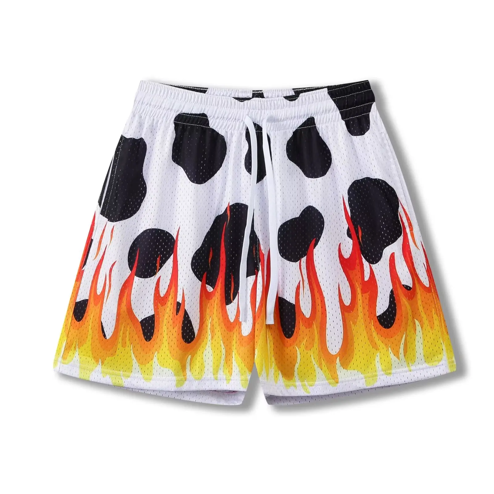 Description Picture 5 of itemNEW 24/25 American shorts Summer men's youth pants boy Double -layer basketball pants net beach pants casual fitness pants7105
