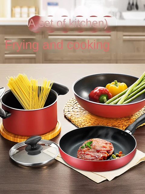 Buy Wholesale China 5pcs Iron Cookware Set Nonstick Pots And Pans