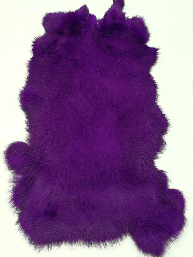 whole rabbit skin rabbit fur bag, phone case, clothes, cuffs, accessories, lion head cotton doll, otter rabbit fur material 4
