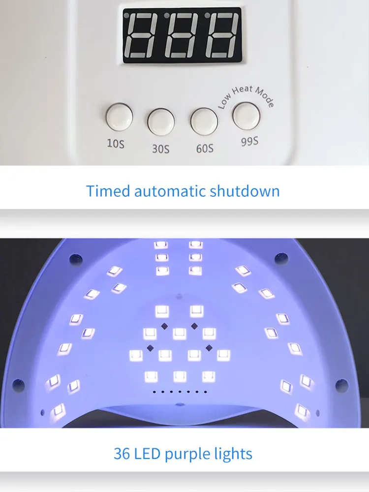 렌즈 변색 테스트 색상 변경 렌즈 UV 테스터, 광변색 검출기, 블루레이 방지 안경 측정기, 36 LED 조명