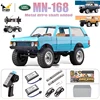 MN168 New 1:12 First Generation Range Rover Rc Remote Control Vehicle All Terrain Crossing Climbing Vehicle with Door Bridge 1