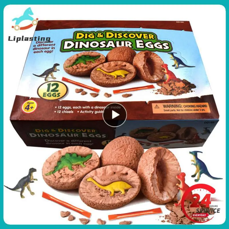 

Dinosaur Egg Excavation Kits Scientific Mining Educational Montessori Sensory Toys Dinosaur Archeology Digging Toys for Kids