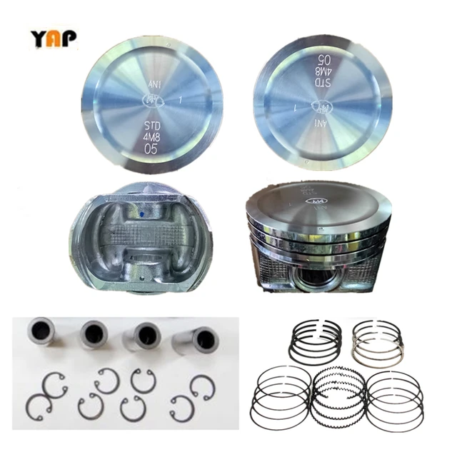 STD SR20DE-Conjunto de anillo pistón motor, accesorio para NISSAN PRIMER P11 BLUEBIRD U13, 2.0L L4 16V 12033-2J210 A2010-4M860 1996-2014 _ - Mobile