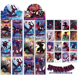 36 Packs New Spider-Man Card for Children Across the Spider-Verse Marval Avenger Disney Frozen III Barbie Mario Bros Sanrio Card