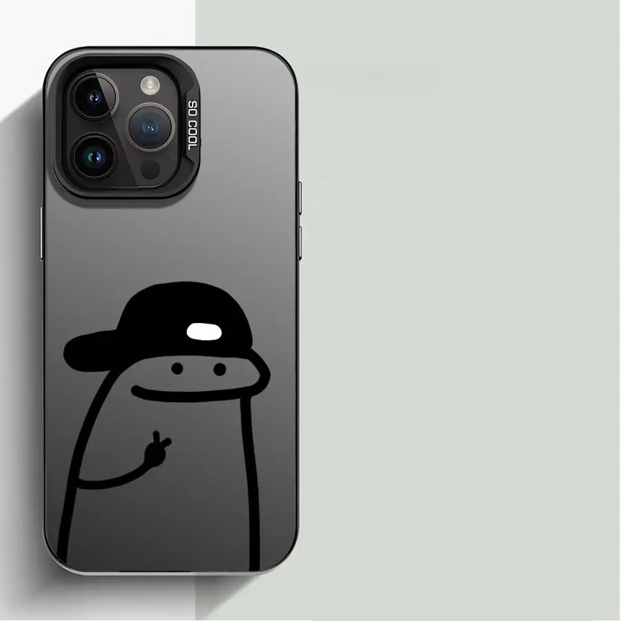 Charming Match Man Matte Phone Case with Enhanced Back Cover