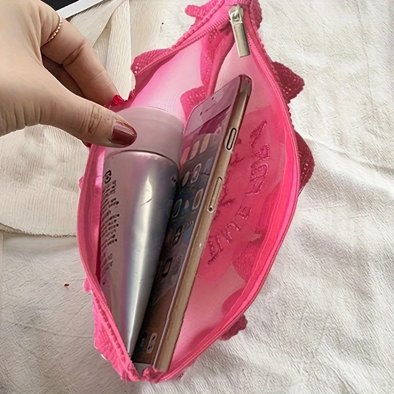 1PC New Sexy Lace Panties Makeup Bag for Cute Girls and Adorable Makeup Bag for Cute Storage 5