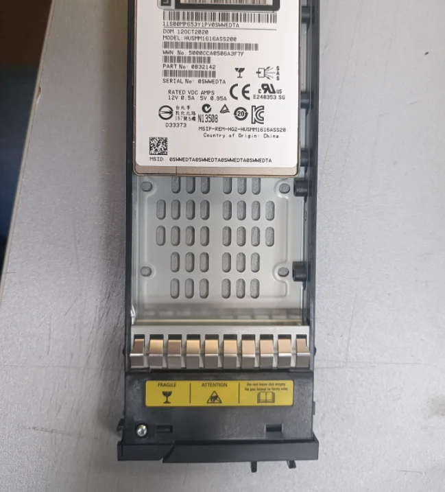 For 01DC472 01DC474 1600G DS6200 1 6T SSD SAS 12G storage hard drive