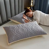 1PC Waterproof Pillowcase Anti Stain Machine Washable 48x74cm