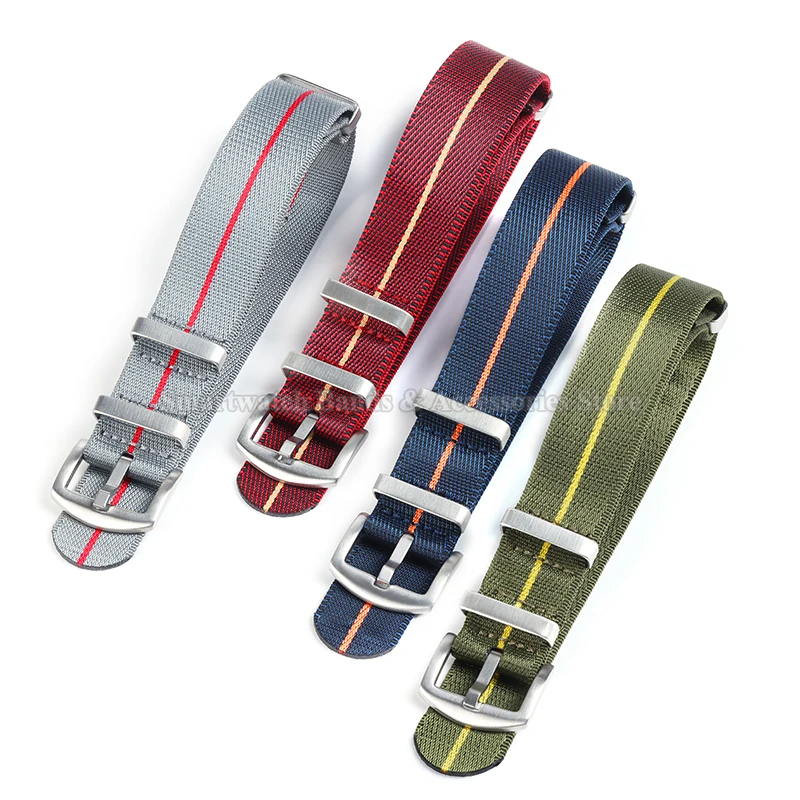 18 مللي متر 20 مللي متر 22 مللي متر حزام ساعة نيلو...