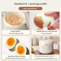 220V small household egg steamer multifunctional breakfast machine non stick reservation timed insulation electric egg boiler 2