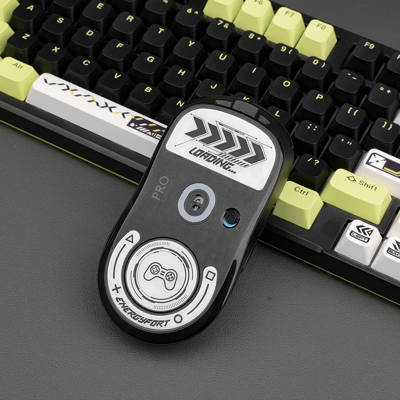 Enhanced Glide Glass Mouse Feet Sticker - Optimized for Gaming Performance