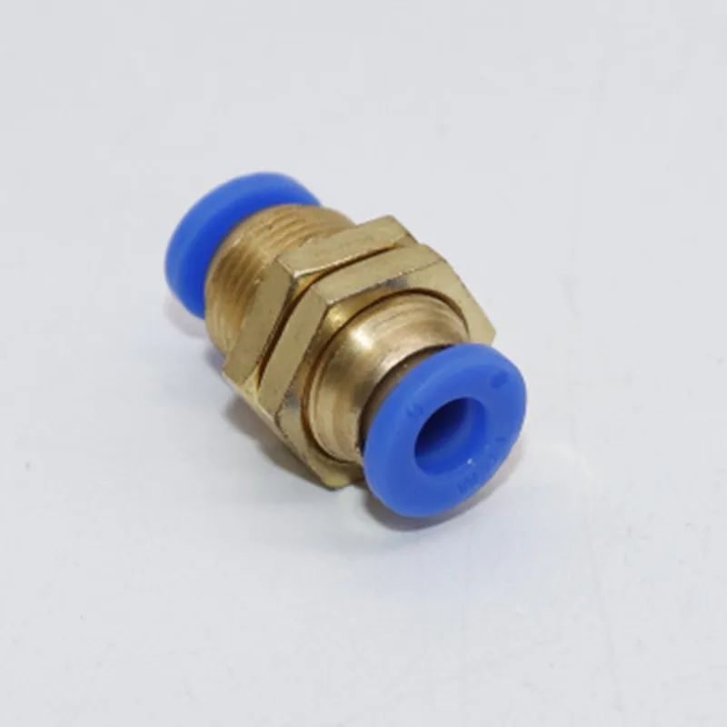 Raccordi Pneumatici A Montaggio Rapido Per Paratia - 2 Pezzi, Ottone, 4 Mm, Per Olio, Gas, Strumentazione