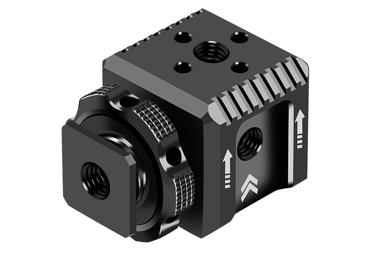 Triple Hot Shoe Mount Adapter Cold Shoe Extension Mount Monitor Holder Mic Fill