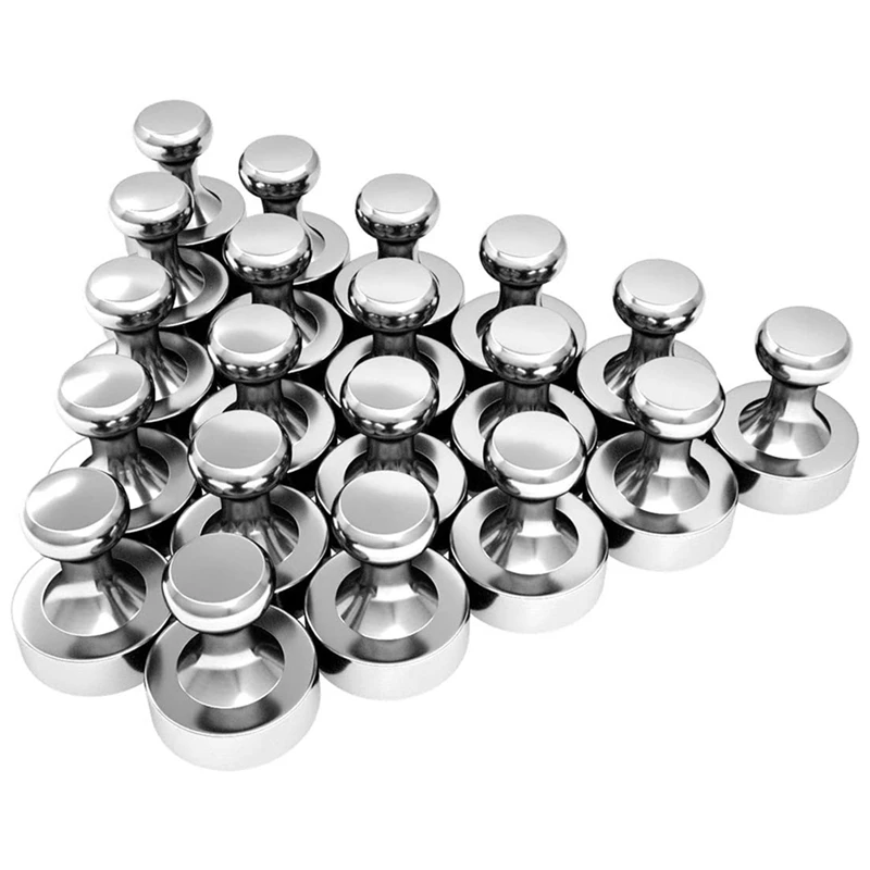 Neodymium 20 Pcs N52 Super Strong Push Pin For