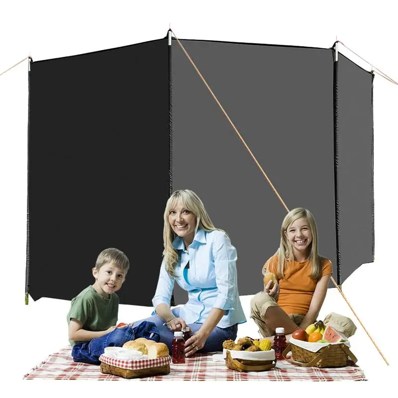 

Camp Stove Windscreen Oxford Rain-Proof Windshield Shelter Versatile Sunshade Screen Camping Windbreak Windshield Shelter