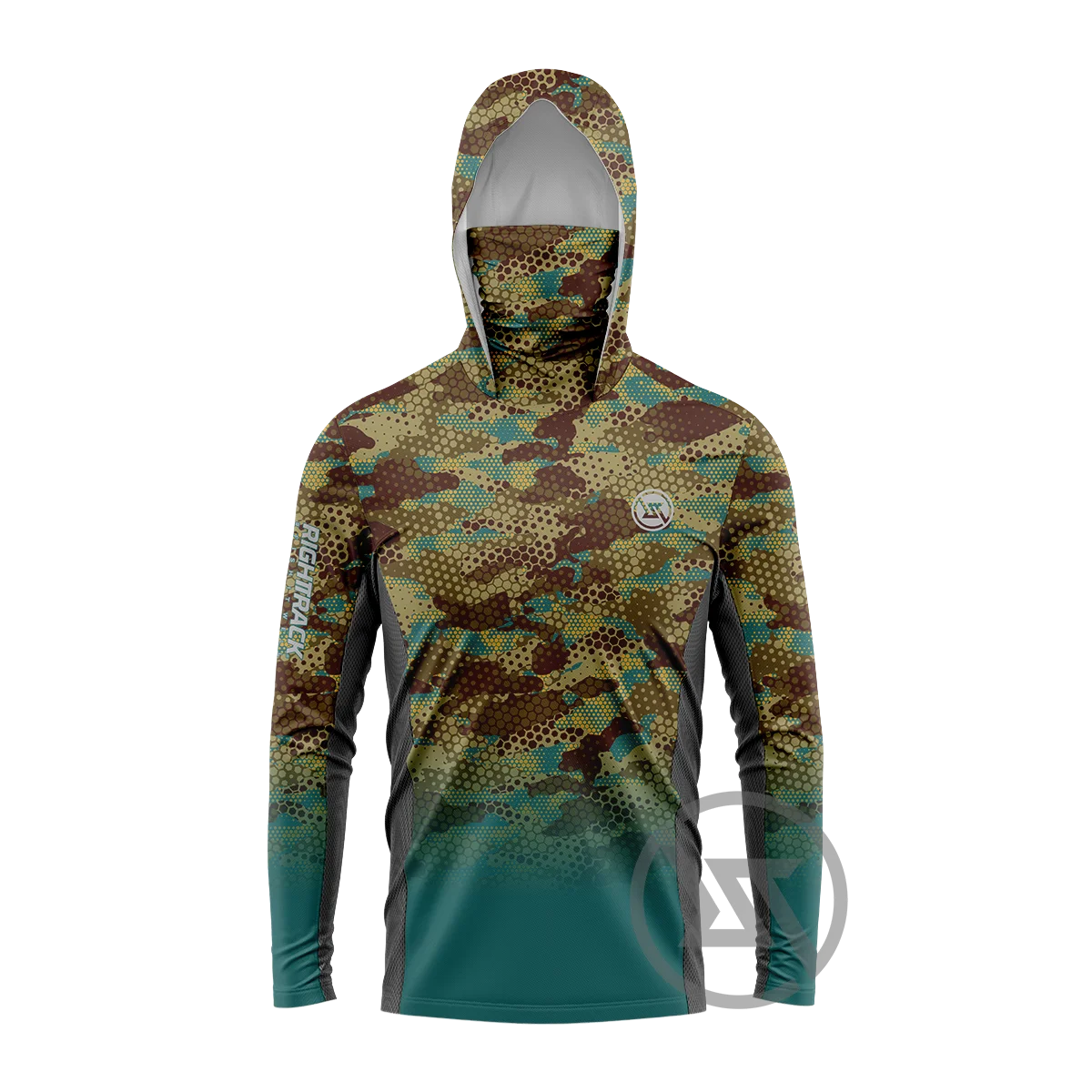 RT Face Mask Hoodies Clothing Ice Silk Fabric UPF UV Camo Suitable For  Fishing Hunting Climbing Camping Hiking Sports Apparel - AliExpress