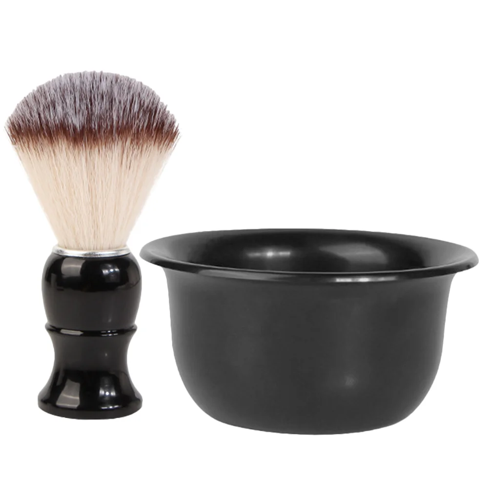 Shaving Cream Brush and Bowl Kit Mens Body Shavers for Suit Men's Accessories Abs Man Brushes