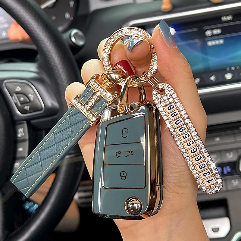 Cover Chiave/telecomando per Per Volkswagen Golf 8 di ID4/ID6 CROZZ X 11 Cover Chiave/telecomando per Per Volkswagen Golf 8 di ID4/ID6 CROZZ X - Sa97d8aa6c5114b4abe58dae398c48dd0W