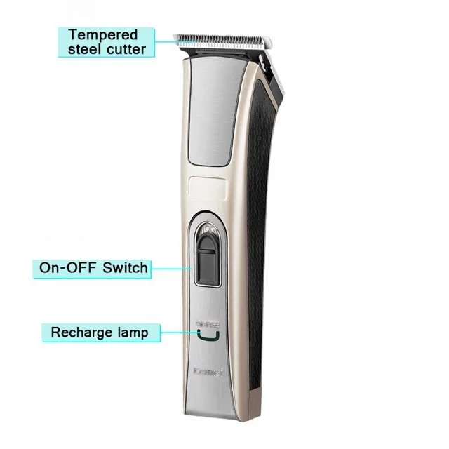 High Quality Kemei Electric Hair Clipper KM-5017 Barber Carving Trimmer Professional Hair Clipper Cordless Trimmer 2