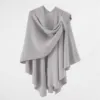 2024 Women'S Shawl Wraps Open Front Poncho Cape Oversized Shawls Casual Cardigan For Fall Winter Womens Scarfs Lightweight 2