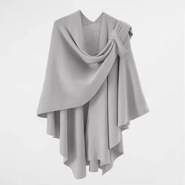 2024 Women'S Shawl Wraps Open Front Poncho Cape Oversized Shawls Casual Cardigan For Fall Winter Womens Scarfs Lightweight 2
