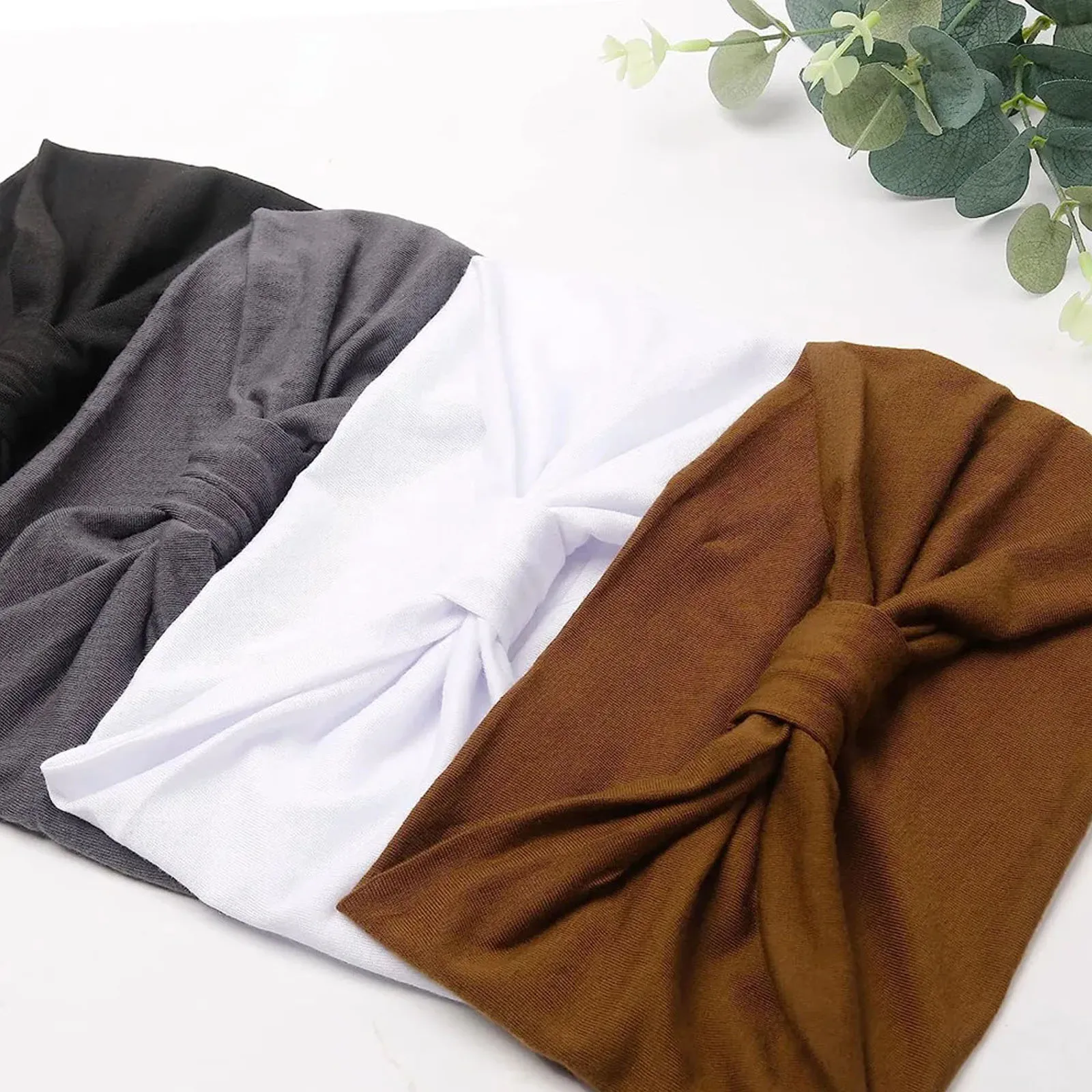 Wireless Bluetooth Heaphones Outdoor Sports Headband Wireless Stereo Music Earphones Headsets Soft Elastic Head Band for Yoga