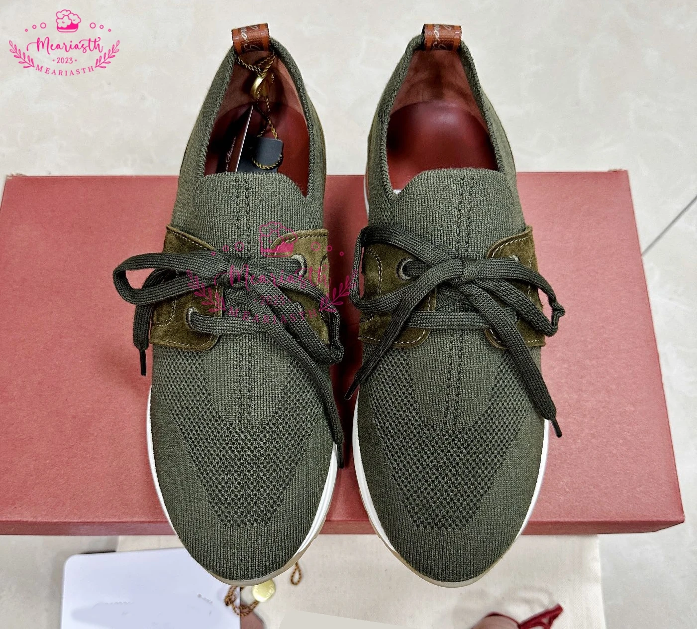 

Hot Sale Brand Designer Men Flats Causal Shoes Woven Slip On Female Loafers Spring Autumn Knitted Walking Running Shoes Women
