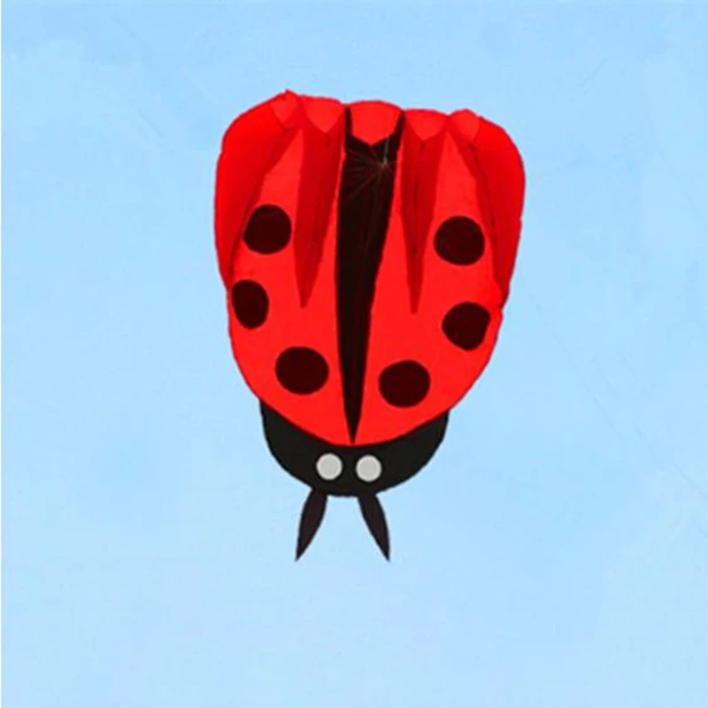 large ladybug kite buggy animated kites for kids inflatable kite soft factory adult outdoor games papalotes