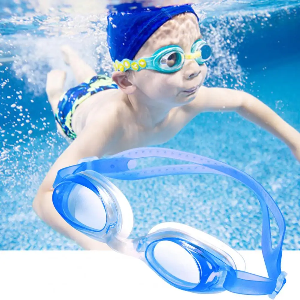 Kids Swimming Goggles Children Summer Swimming Eyewear with High Clarity Lens Diving Glasses UV Protection with Elastic Strap