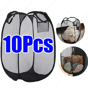 Foldable Mesh Toy & Laundry Storage Bag 1
