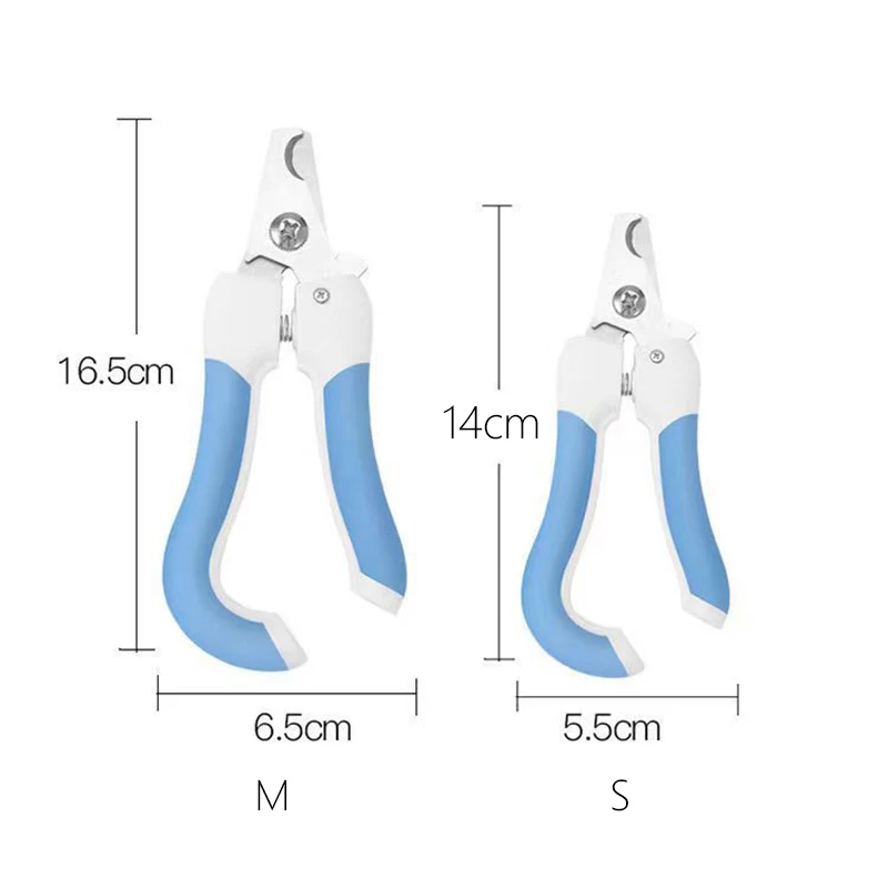 Pet Nail Clipper Pet Dog Cat Nail Toe Claw Clippers Scissors Trimmer Grooming Tools for Animals Supplies