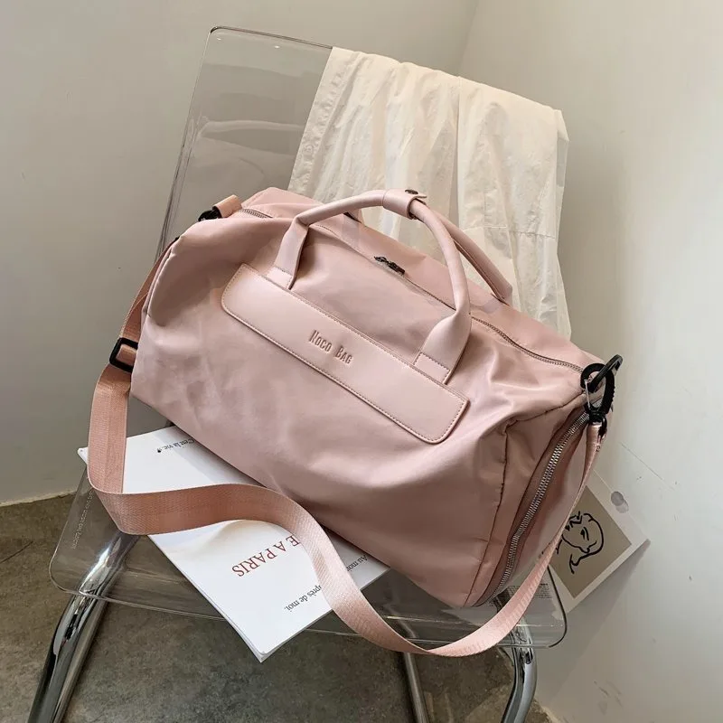 Large Capacity Portable Handbag 2024 New Leisure Fitness Sports Travel Bag Fashion Storage Fitness Multicolour High Quality