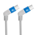 USB C to USB C White